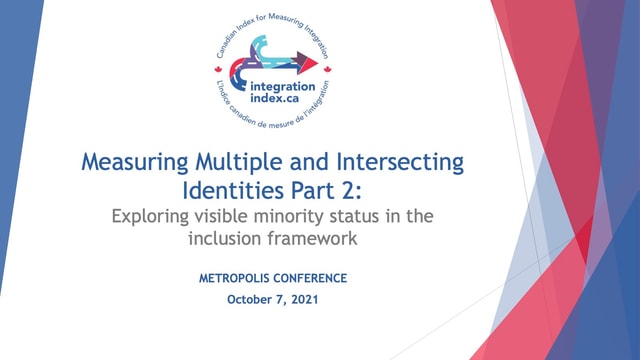 Measuring Multiple and Intersecting Identities Part 2: Economic & Social Indicators